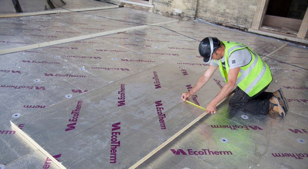 100mm Ecotherm Eco-Versal PIR Insulation Board 2.4m x 1.2m - Image 5