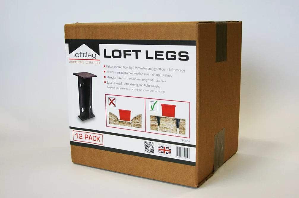 175mm Raised Floor Loft Leg (Pack 12) - Image 6