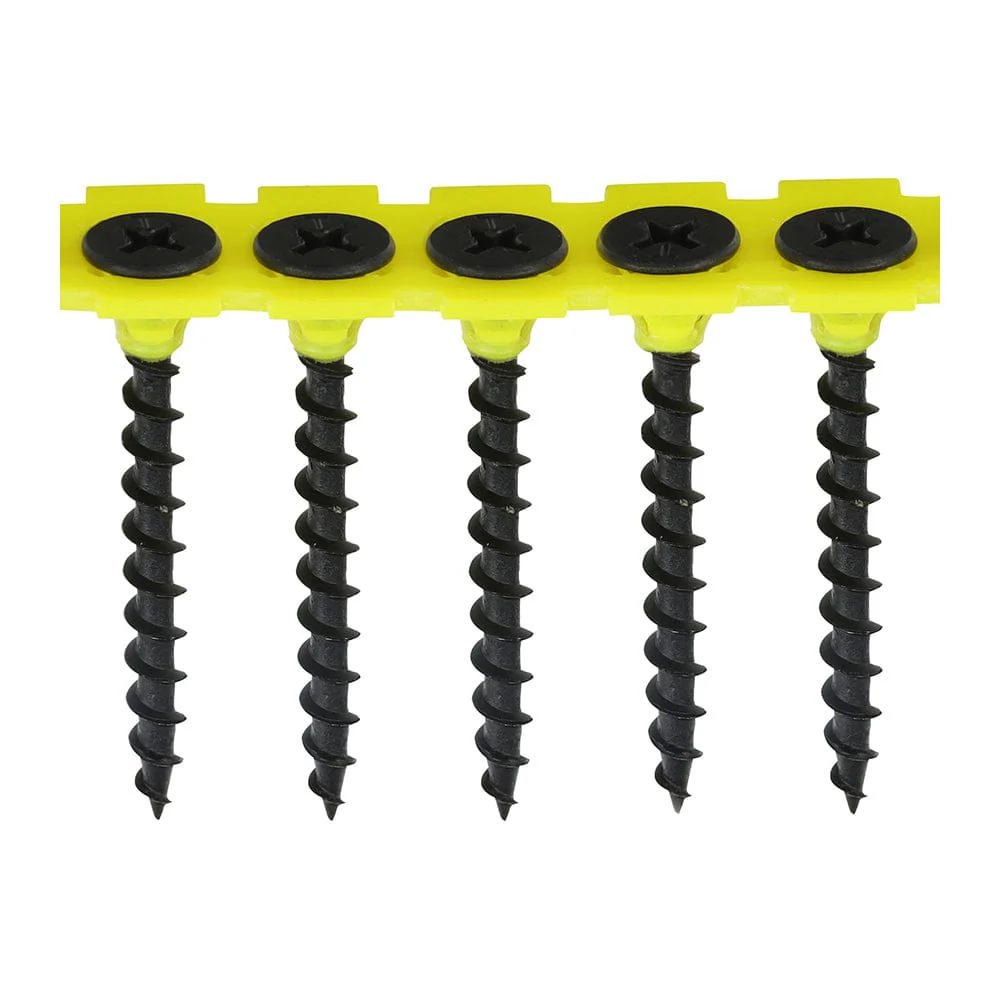 25mm  Coarse Thread Collated Drywall Screws