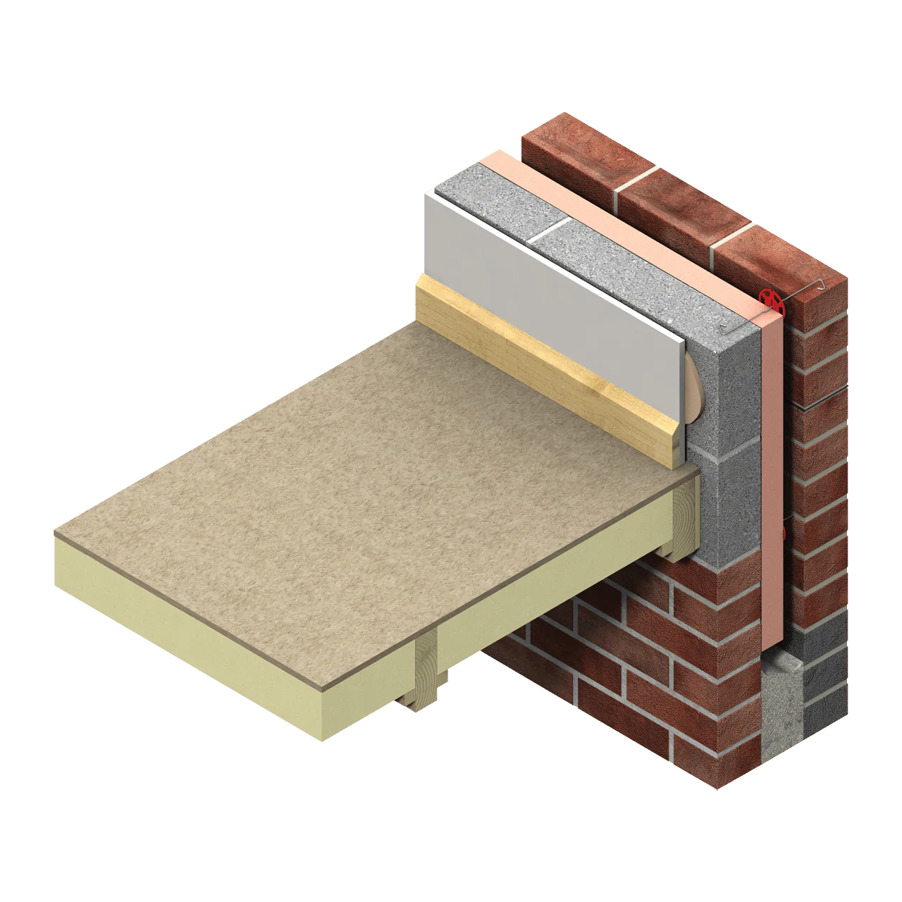 30mm Kingspan TF70 ThermaFloor PIR Insulation Board  2.4m x 1.2m - Image 3