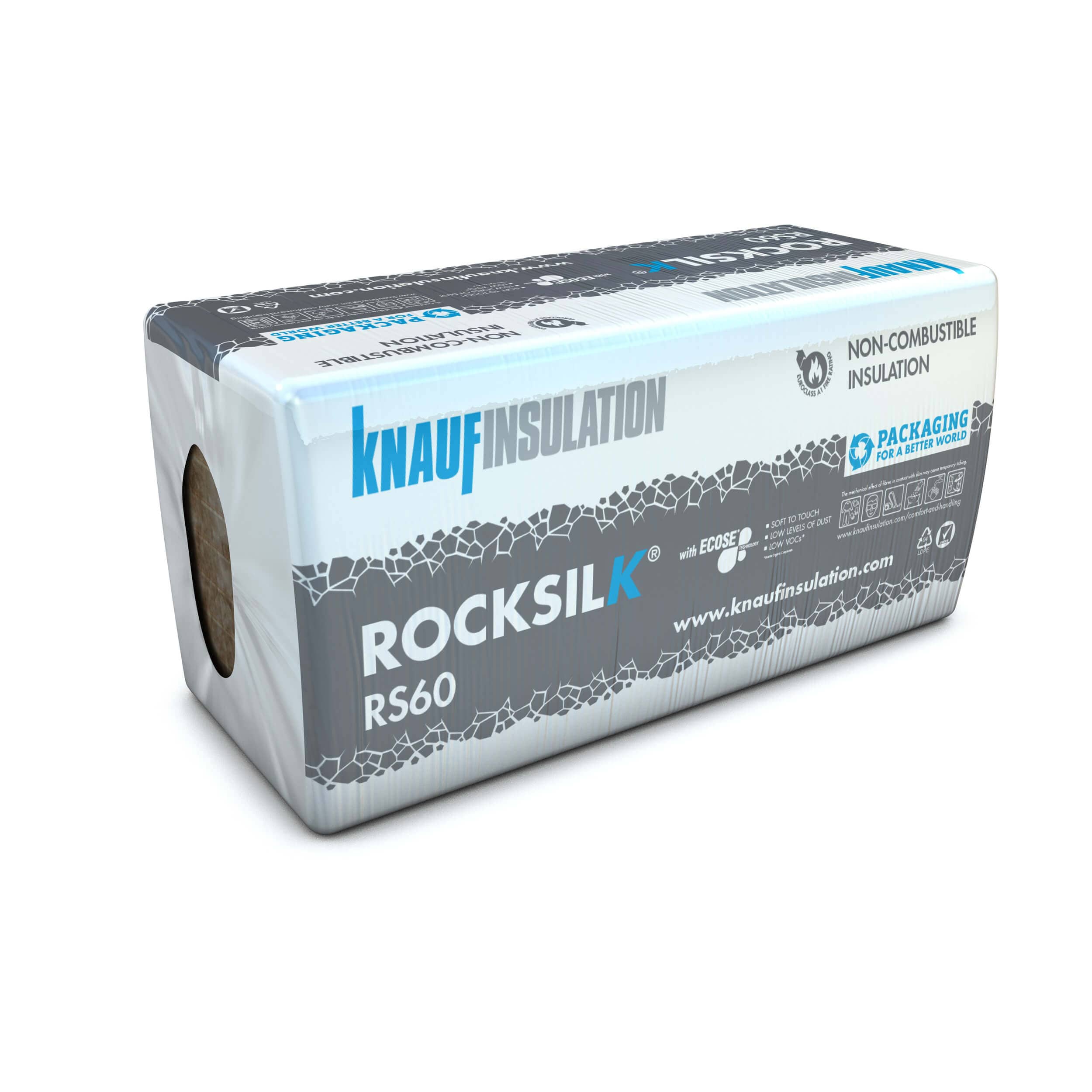40mm Knauf Rocksilk RS60 Building Slab 1.2m x 600mm - Image 2