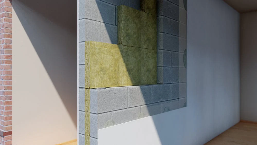 50mm Rockwool Full Fill Cavity Batt 1.2m x 455mm (6.55m2) - Image 3
