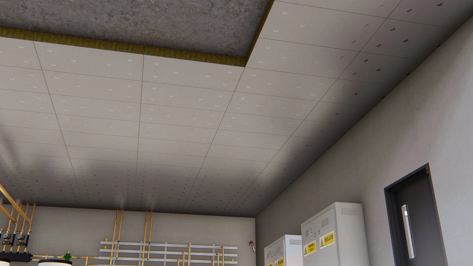 130mm Rockwool Soffit Slab (Plain) 1m x 600mm - Image 2