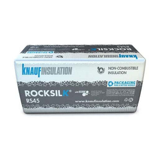 60mm Knauf Rocksilk RS45 Building Slab 1.2m x 600mm - Image 2