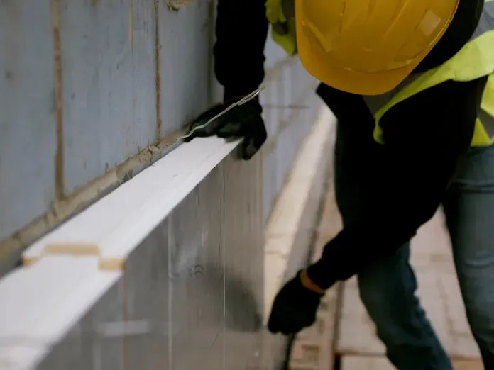90mm Recticel Eurowall+ Full Fill Cavity Wall Insulation 1200mm x 460mm - 5.40m2 per pack - Image 3