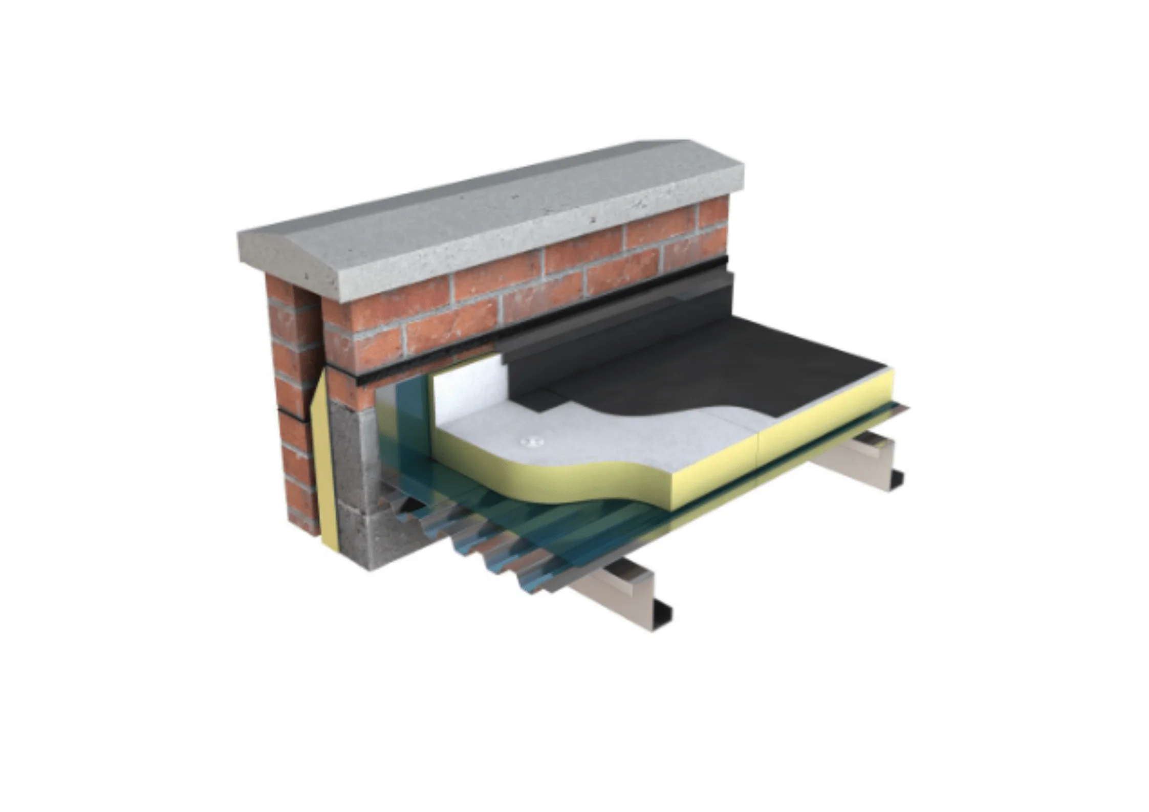 80mm Recticel Powerdeck F Flat Roof Insulation Board 1200 x 600mm - 4.32m2 Pack - Image 4