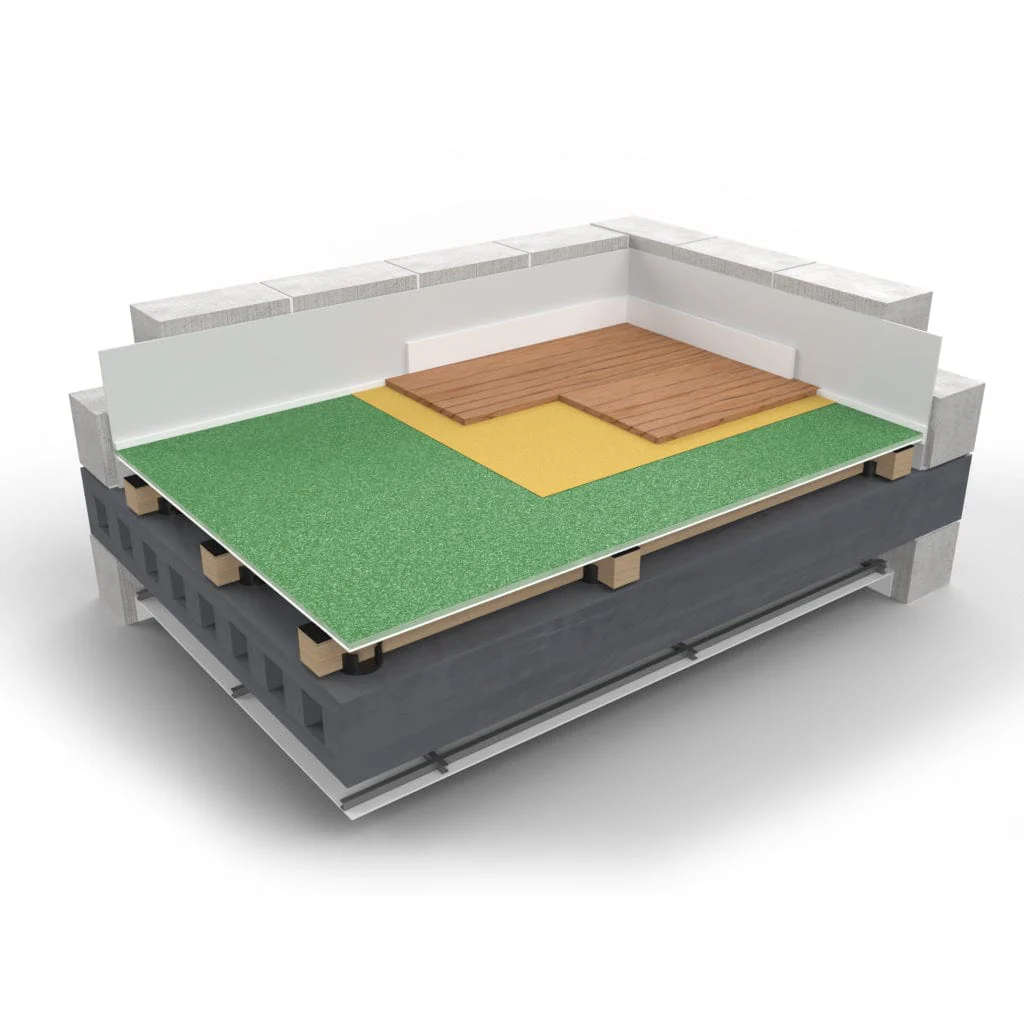 28mm Acustop Acoustic Floor Deck 2.4m x 0.6m - Image 3