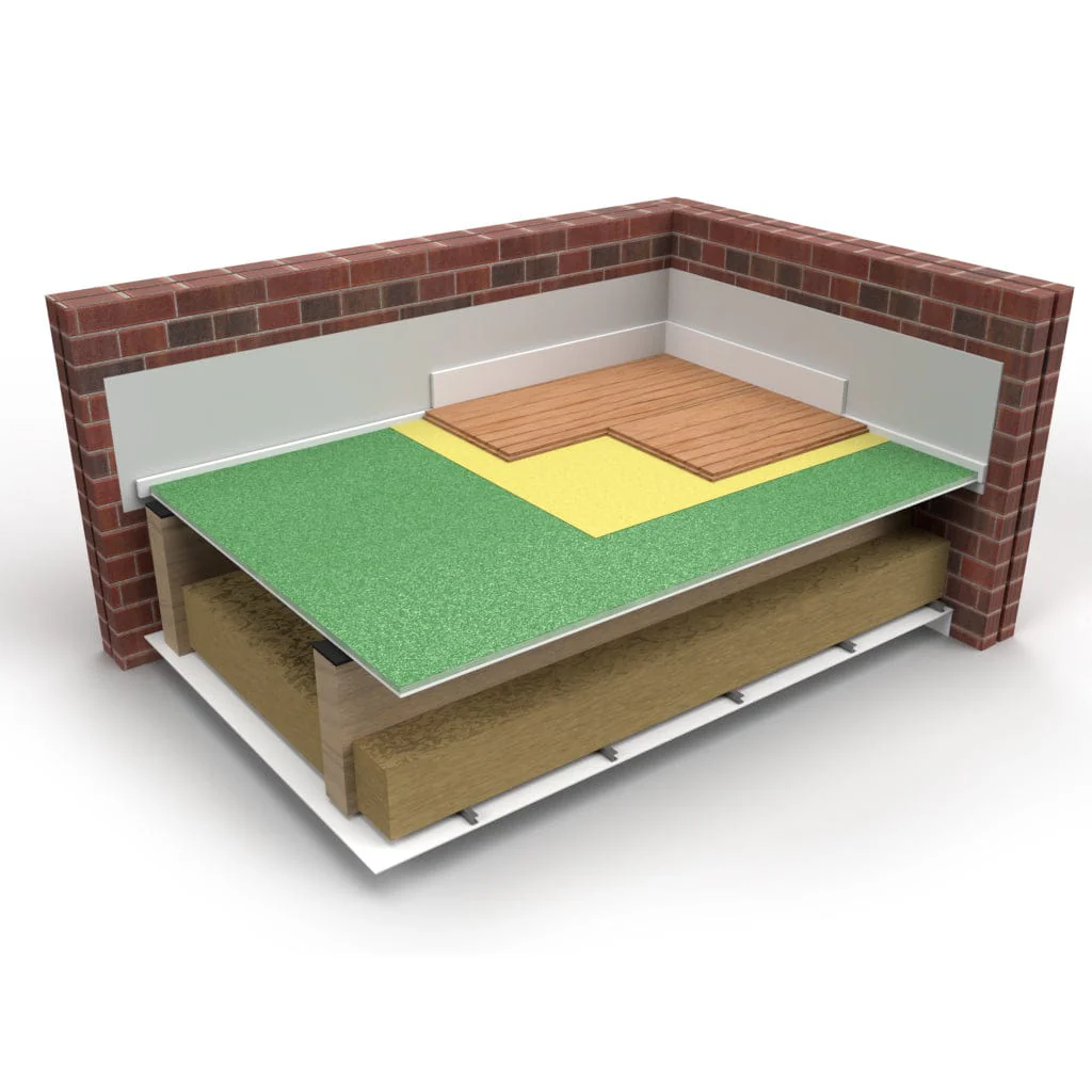 32mm Acustop Acoustic Floor Deck 2.4m x 0.6m - Image 4