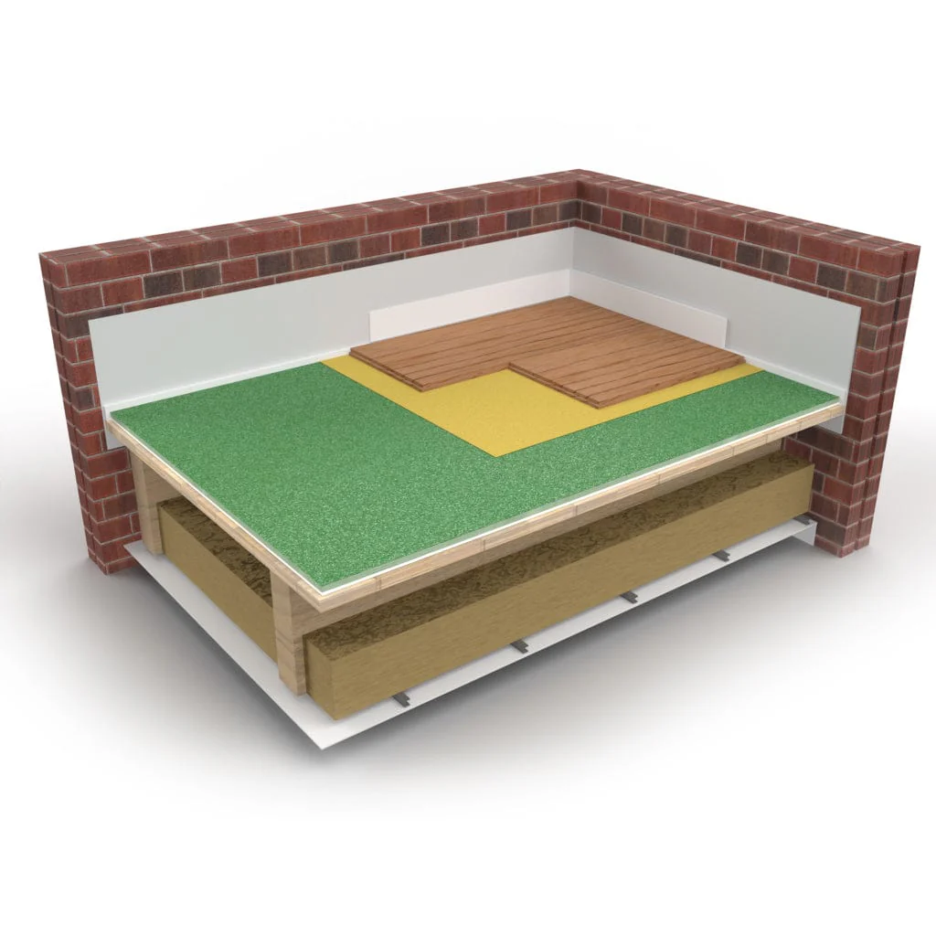 32mm Acustop Acoustic Floor Deck 2.4m x 0.6m - Image 6