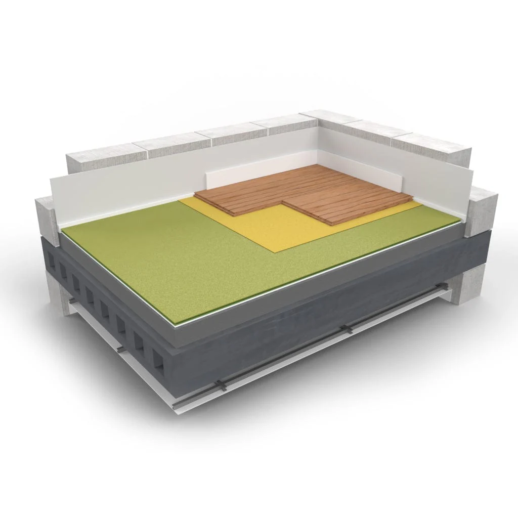 Acustop Acoustic MDF Slimline Overlay Board 1200 x 600 x 19mm - Image 3