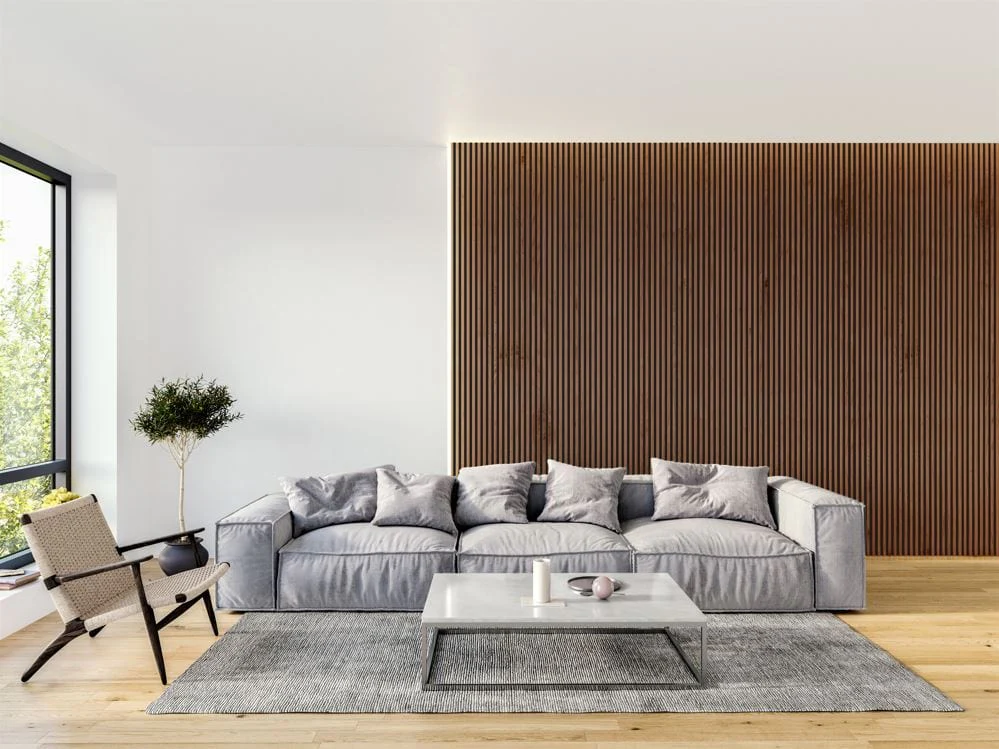 ambi-wall Acoustic Timber Slat Wall Panel  2.4m Sapele - Image 3