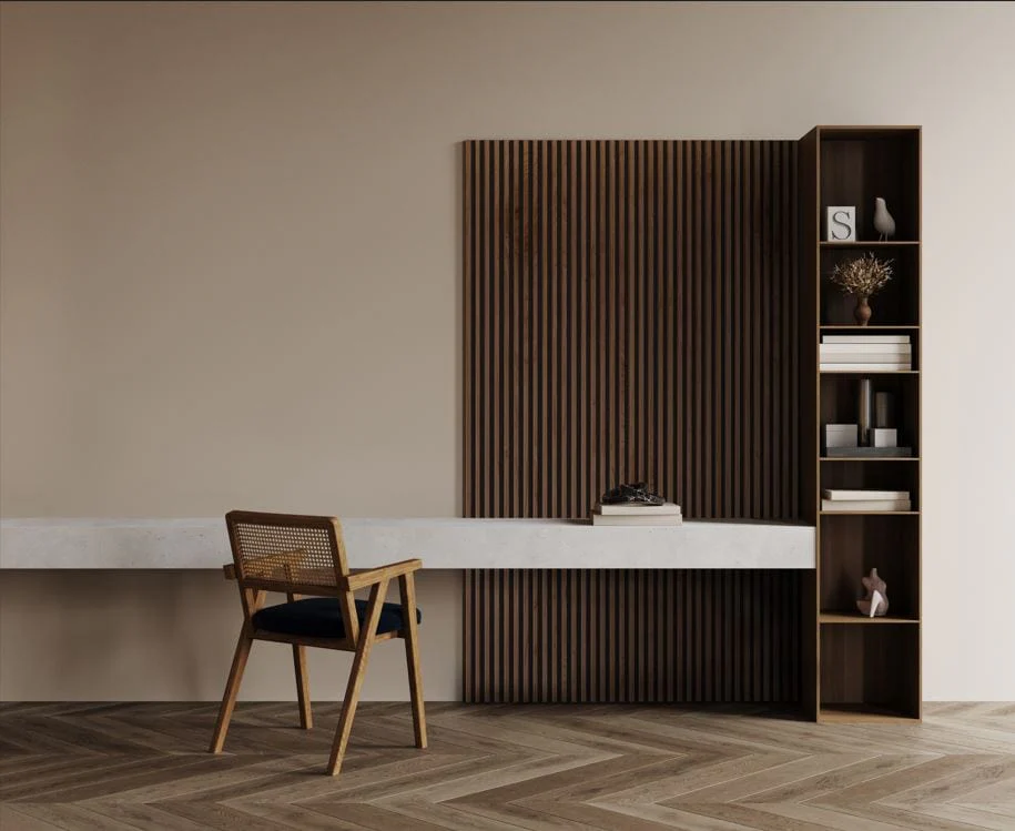 ambi-wall Acoustic Timber Slat Wall Panel  2.4m Sapele - Image 4