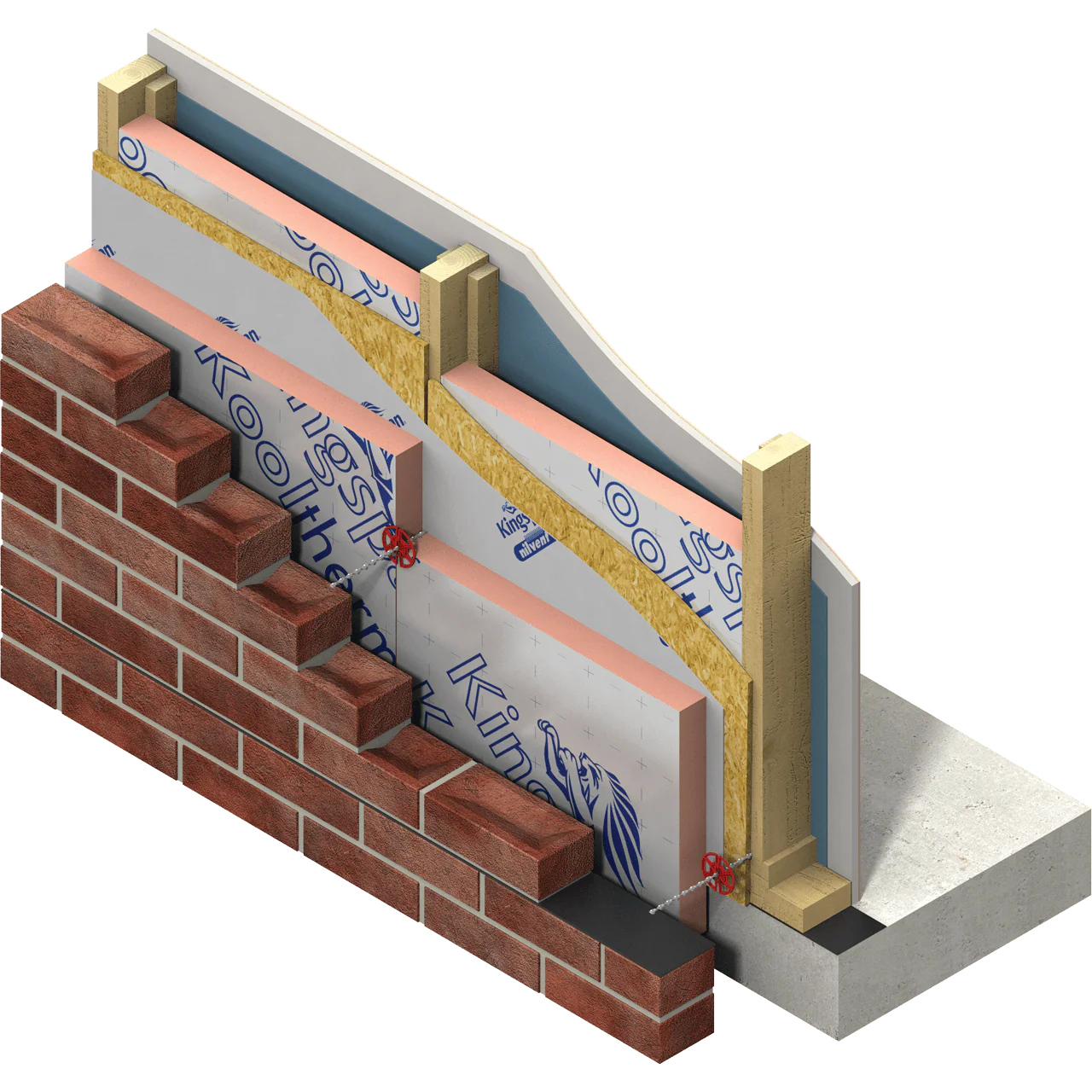 60mm Kingspan Kooltherm K112 Phenolic Insulation Framing Board  2.4m x 1.2m   14.40m² - Image 3