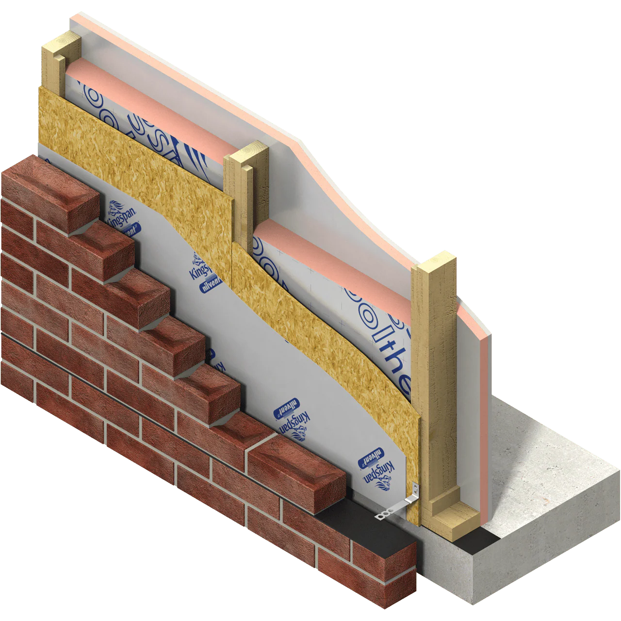 80mm Kingspan Kooltherm K112 Phenolic Insulation Framing Board  2.4m x 1.2m  11.52m² - Image 2