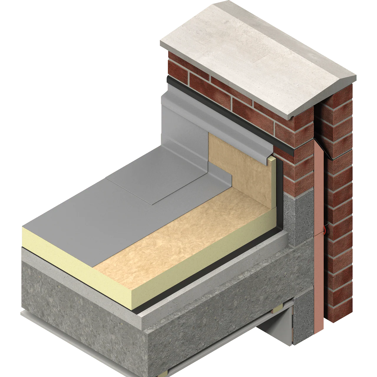 50mm Kingspan Thermaroof TR27 Flat Roof PIR Insulation Board  1200mm x 1200mm  - 8.64m2 Pack - Image 3