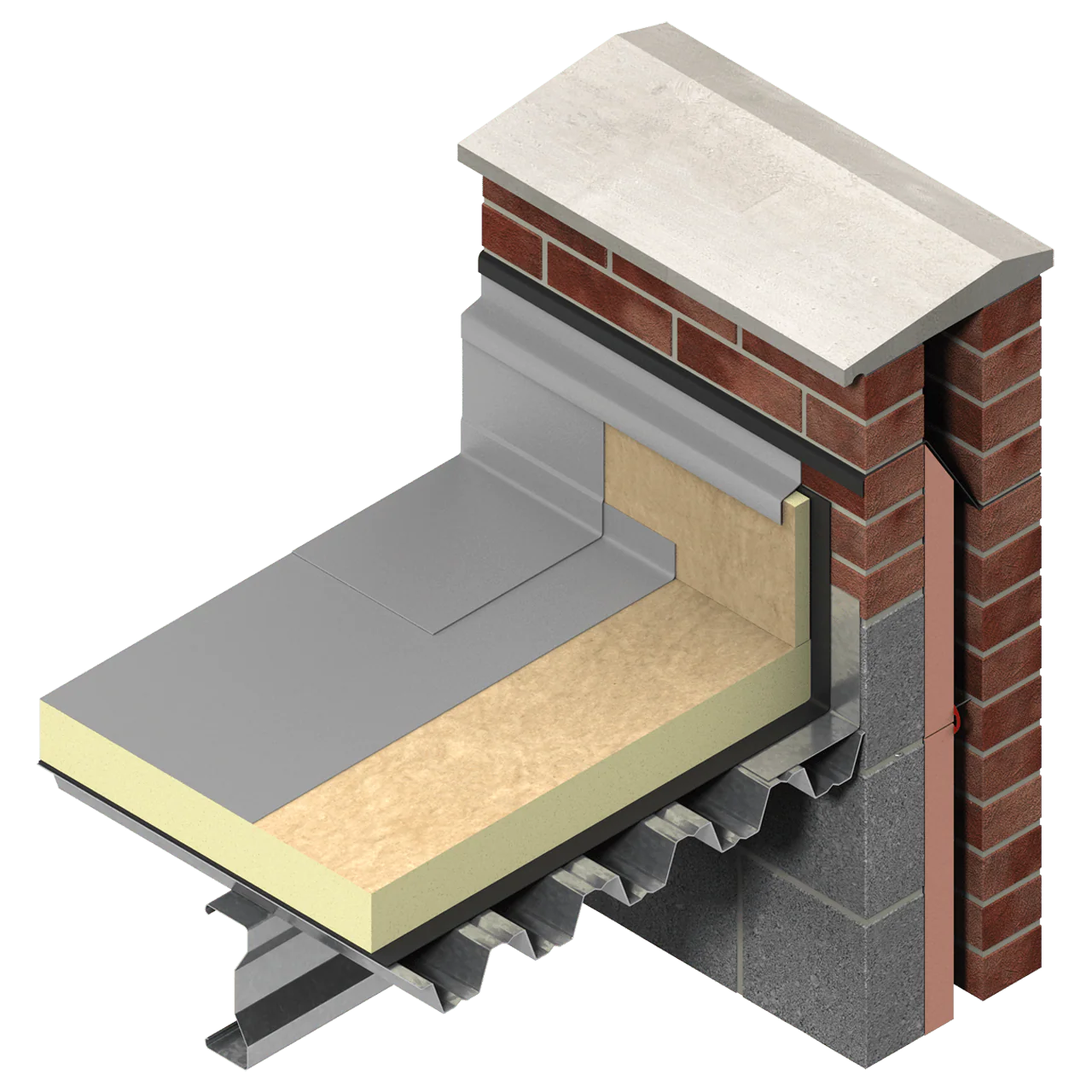 80mm Kingspan Thermaroof TR27 Flat Roof PIR Insulation Board  1200mm x 1200mm - 5.76m2 Pack - Image 4