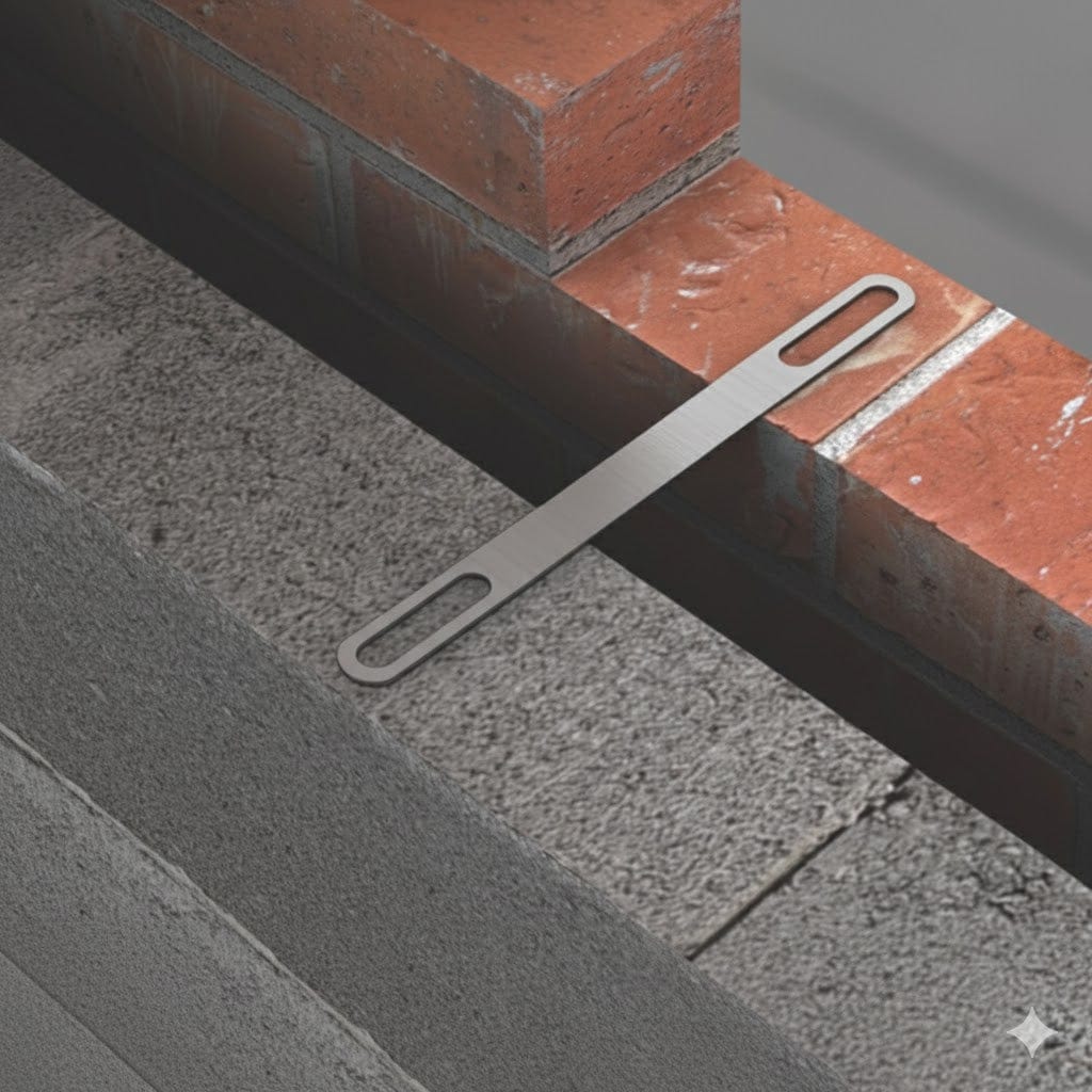 225mm Safe Ended Flat Tie