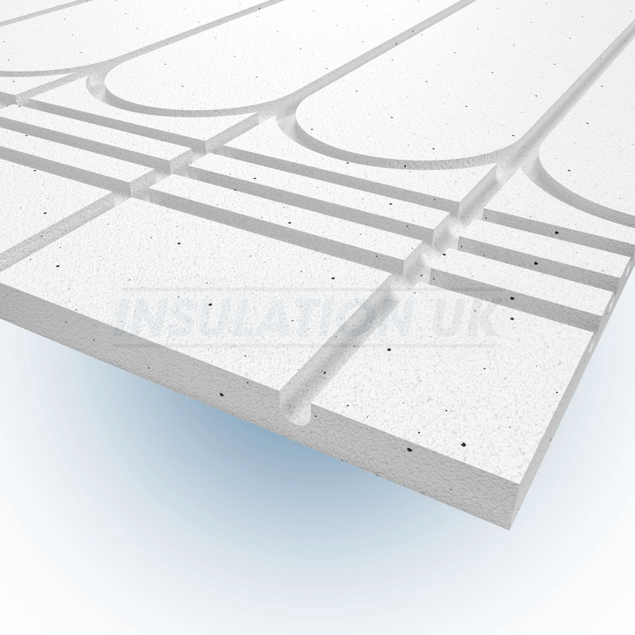 25mm Tekwarm EPS150 Low Profile UFH Board  1200mm x 1200mm (1.44m2)  16mm Pipe - 150 centers - Image 2