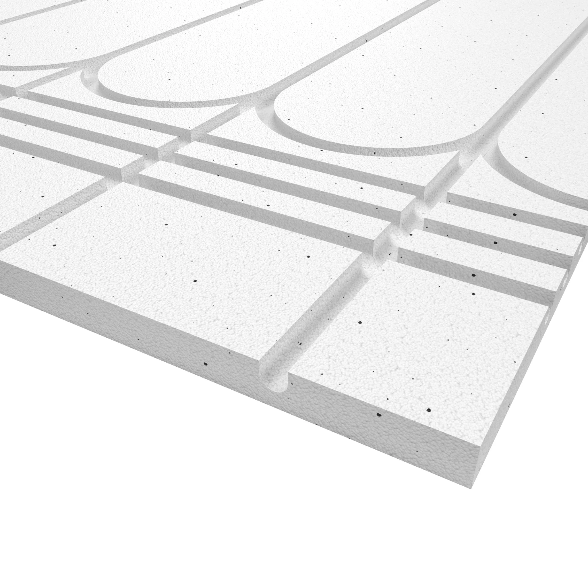 30mm Tekwarm EPS150 Low Profile UFH Board 1200mm x 1200mm (1.44m2) 16mm Pipe - 200 centers - Image 4