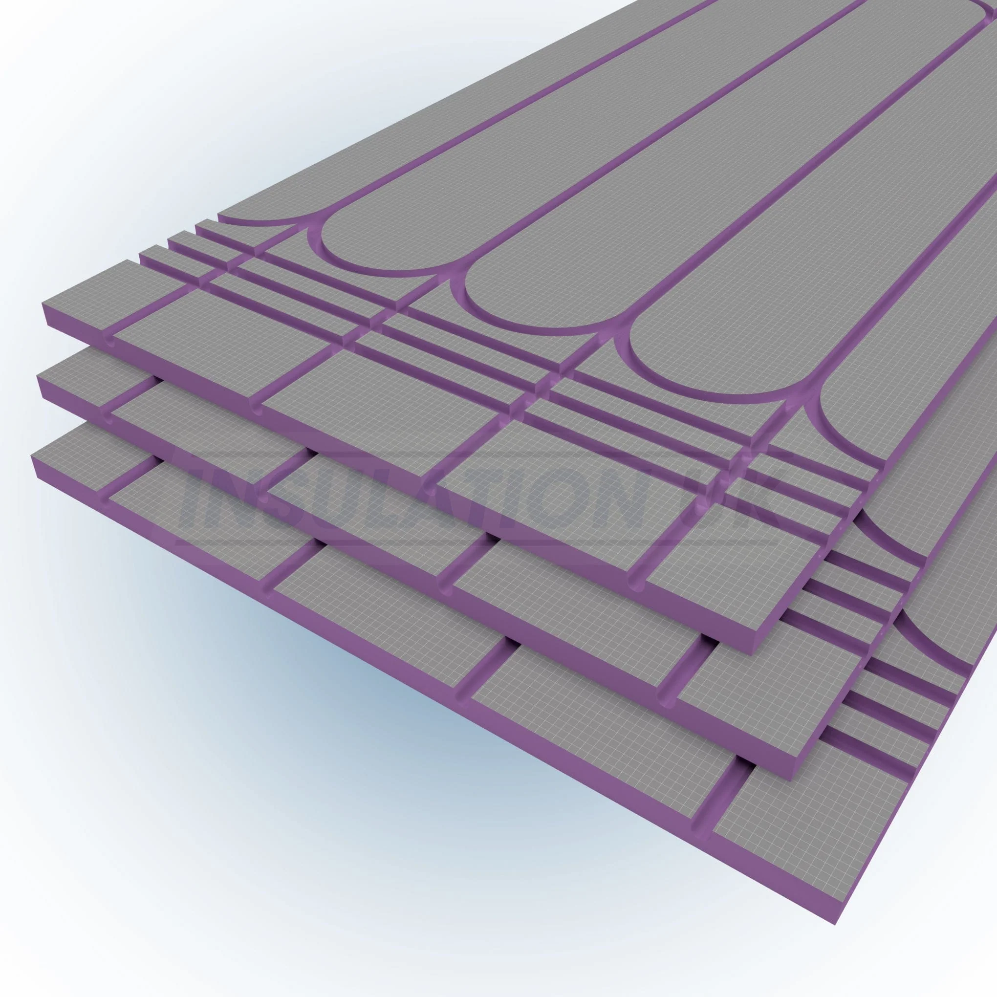 Tekwarm Lite Low Profile UFH Board  1200mm x 600mm x 20mm  16mm Pipe / 150mm Centres - Image 4
