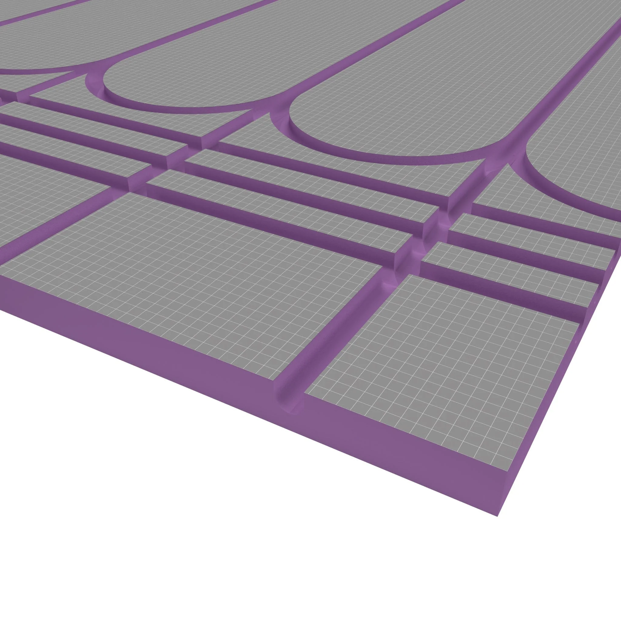 Tekwarm Lite Low Profile UFH Board  1200mm x 600mm x 20mm  16mm Pipe / 200mm Centres - Image 5