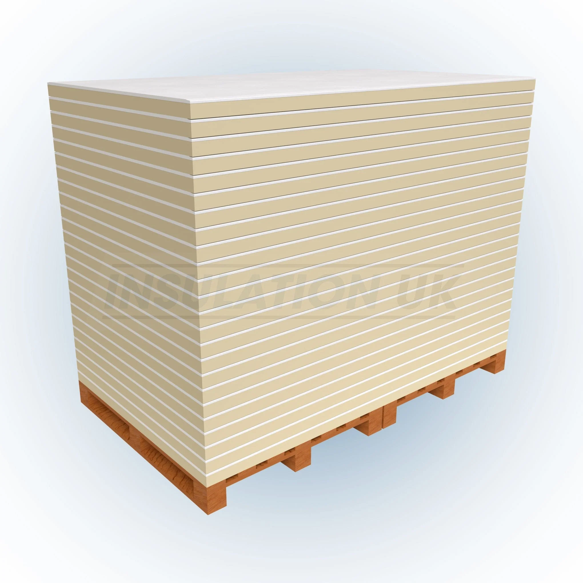 Tekwarm PIR Insulated Plasterboard  2.4m x 1.2m  Bulk Buy  72.5mm - Pallet of 14 Sheets