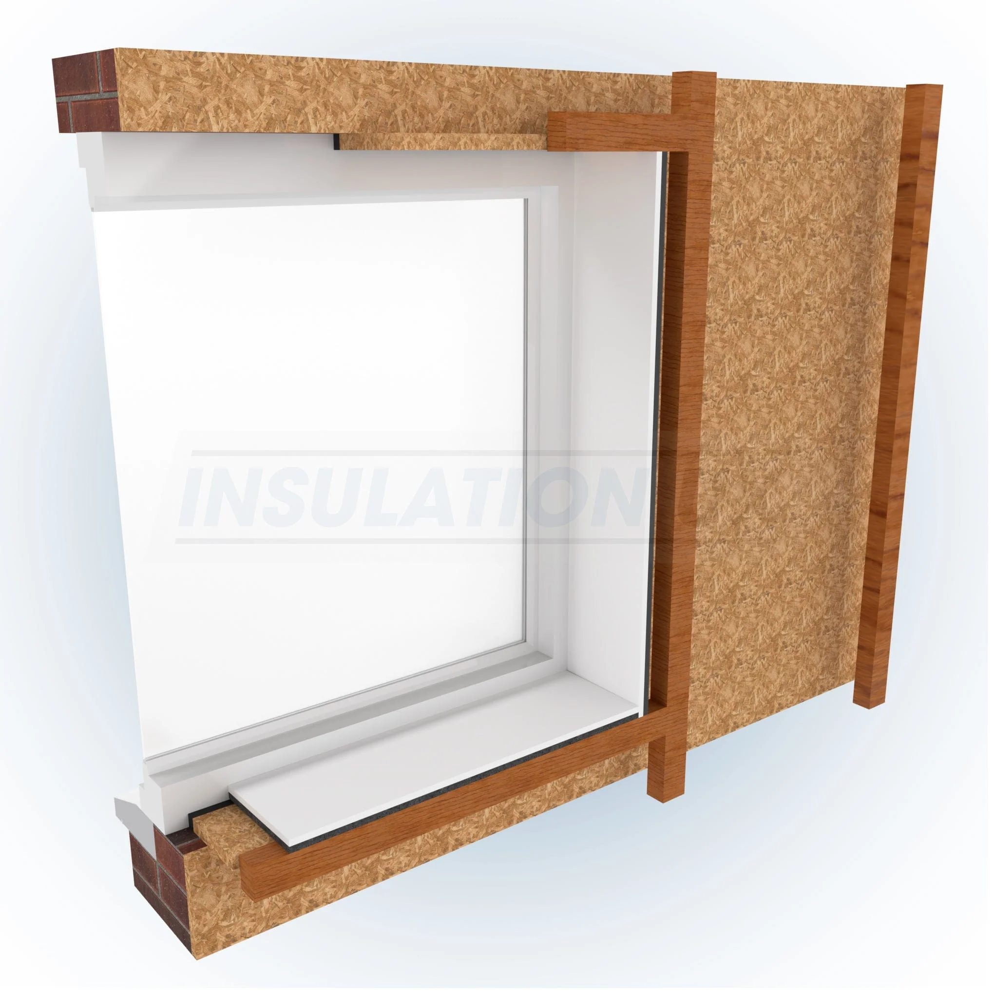 20mm Tekwarm Reveal Board  2400mm x 298mm - Image 3