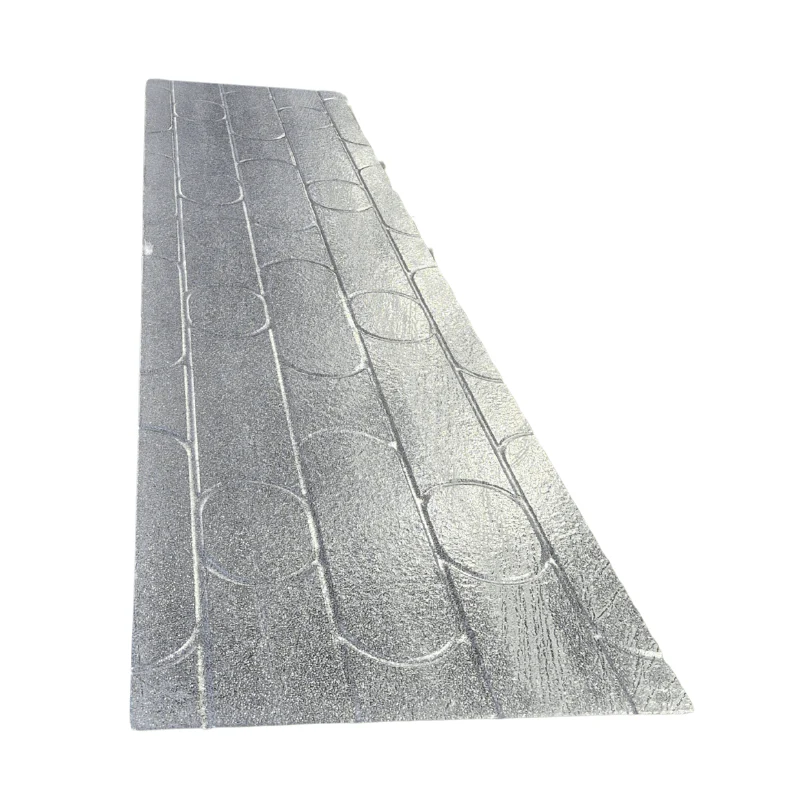 Tekwarm Routed Foil Faced Chipboard UFH Panel 2400mm x 600mm x 22mm 150mm Centres