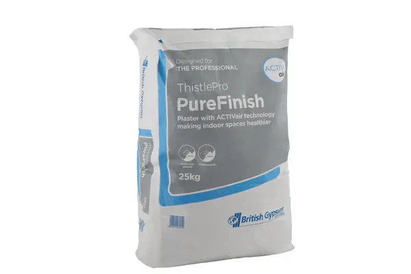 25kg British Gypsum ThistlePro PureFinish