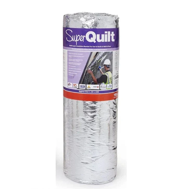 YBS SuperQuilt Multi-Layer Foil Insulation 1.2m x 10m (12m2)